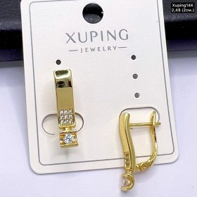 Сережки Xuping14К 10776 (2 см.)